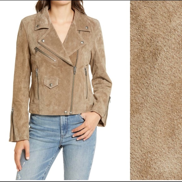 🌺🌺 SUEDE MOTO JACKET 🌺🌺 - Picture 1 of 3